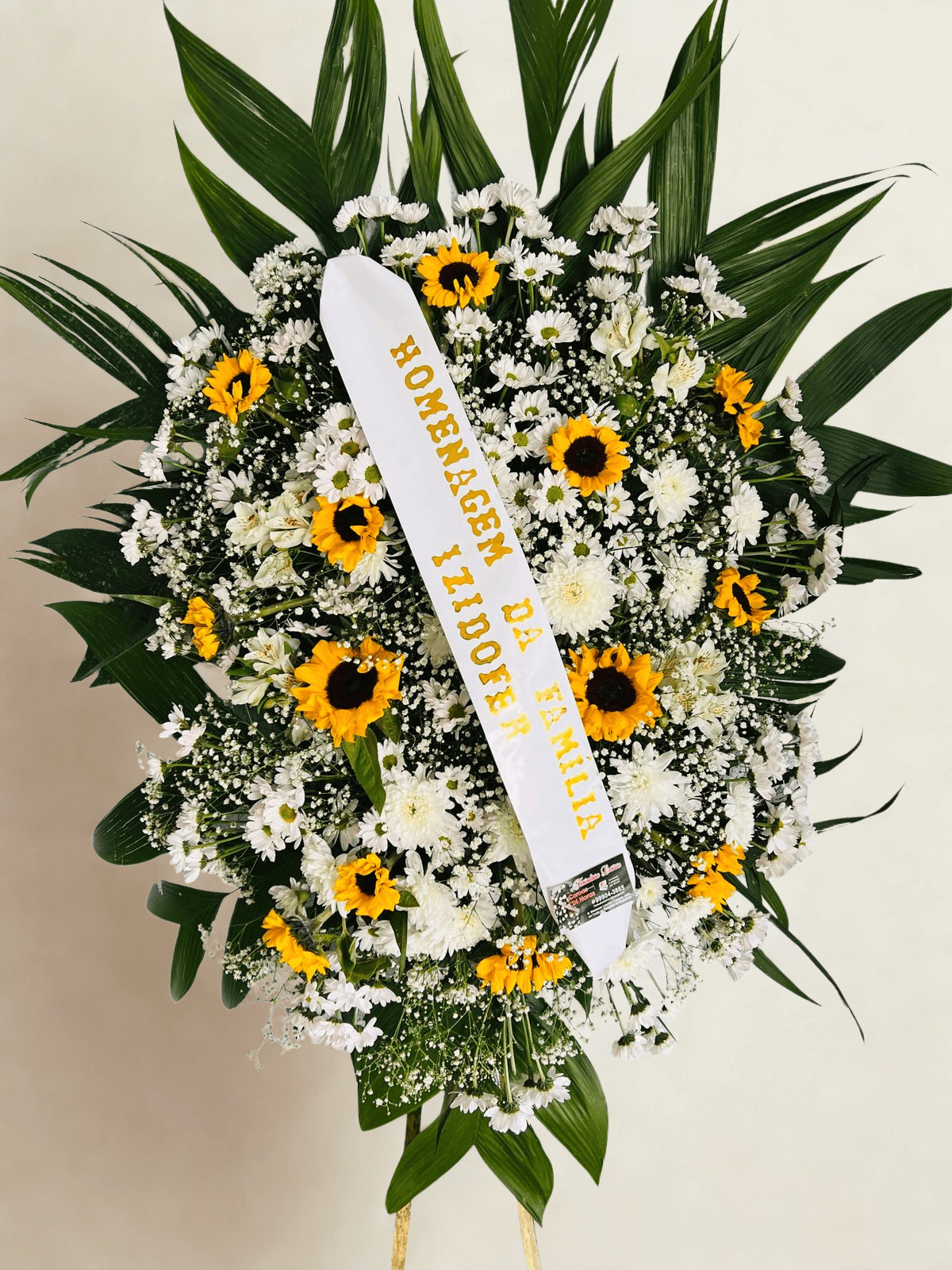 Coroa de flores real – foto 4